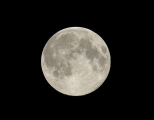 Super Moon on August 10, 2014.