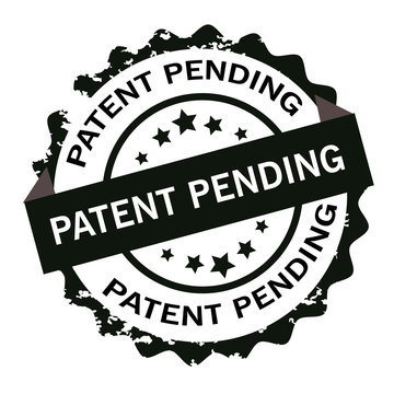 Patent pending stamp.Sign.Seal