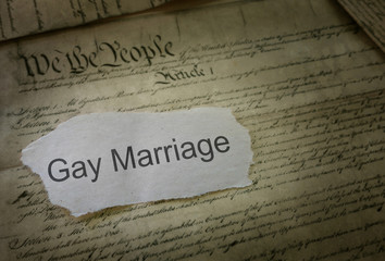 Gay Marriage news headline