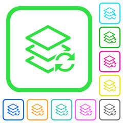 Swap layers vivid colored flat icons icons