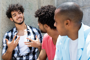Group of students in discussion