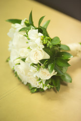 Civil wedding bridal bouquet