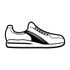 Sport sneaker isolated