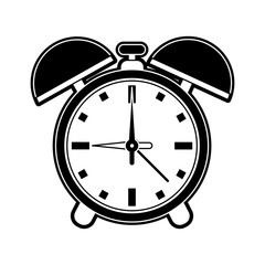 Alarm clock with bells