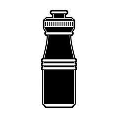 Water bottle isolated