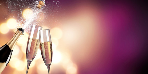 Champagner zum Fest