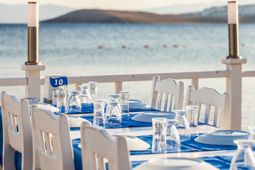 Restaurant with sea view in Bodrum