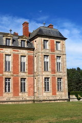 Fototapeta na wymiar Essonne - Château de Chamarande - Extrémité Sud-Est