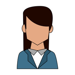Business woman profile avatar