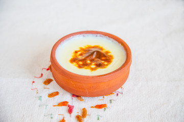 Turkish rice pudding