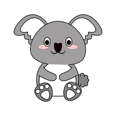 Cute koala cartoon