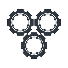 Gears machinery pieces