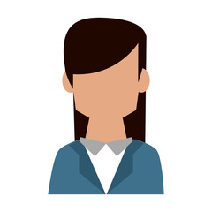 Business woman profile avatar