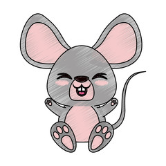 Cute mouse cartoon