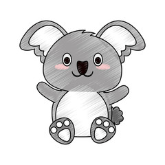 Cute koala cartoon
