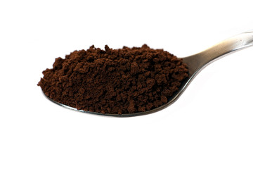 Spoon of coffee