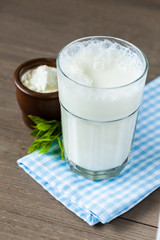 Turkish ayran drink