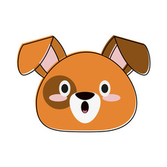 Cute dog cartoon
