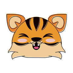 Cute tiger cartoon