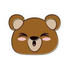 Bear cute cartoon