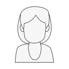 Woman avatar profile