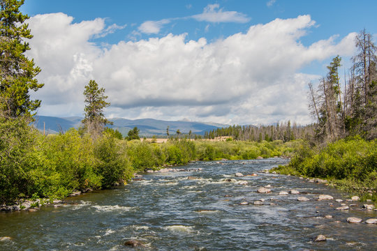 Colorado River South of Rocky Mountain National Park