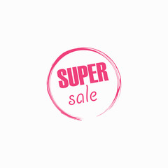 Super Sale Vector Template Design