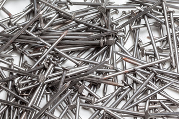 Many iron nails