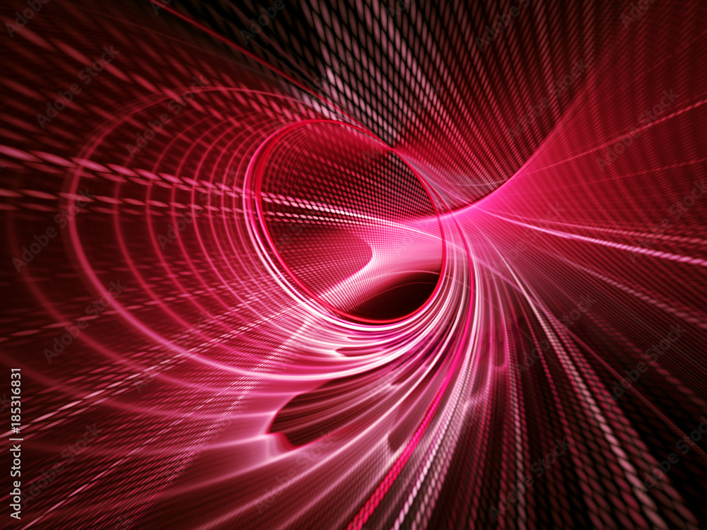 Poster abstract red and black background texture. dynamic lines and halftone effects pattern. detailed frac