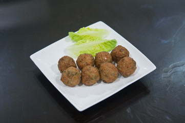 Vegetable fried meatball