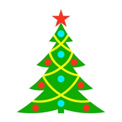 Vector Christmas Tree