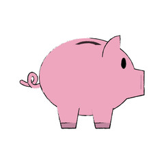 Piggy money savings symbol