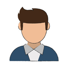 Businessman profile avatar