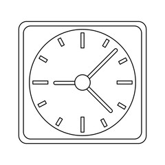 Clock square frame