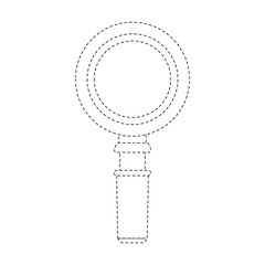 Magnifying glass symbol