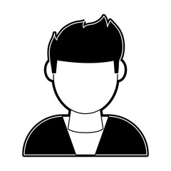 Businessman profile avatar