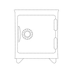 Strongbox isolated symbol