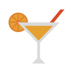 Lemon cocktail drink