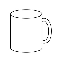 mug  vector illustration