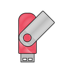 usb vector illustration