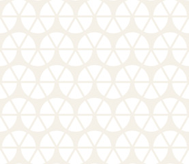 Vector seamless pattern. Modern stylish abstract texture. Repeating geometric tiling from striped elements