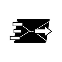 Mail icon. Vector Illustration