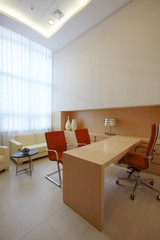Modern interior of the office of the head