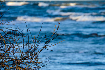 high waves in the baltic sea