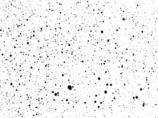 Ink blots Grunge urban background.Texture Vector. Dust overlay distress grain . .Black paint splatter , dirty,poster for your design. Hand drawing illustration