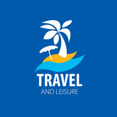 Vector logo travel