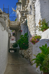 Naklejka premium Spain Sierra Nevada Capileira village