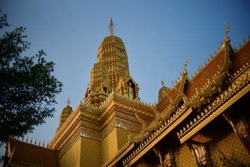 Fototapeta premium The top of the church is intended to be built to celebrate the beautiful culture.