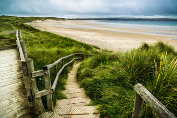 Fototapeta na wymiar Spiaggia in Scozia