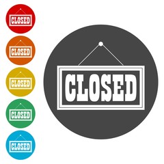 Closed Sign - Illustration 